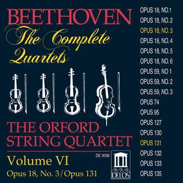 Beethoven: The Complete Quartets Vol. 7