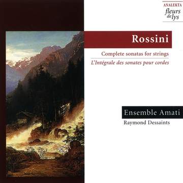 その他 ROSSINI 3SONATAS FOR STRINGS  85 ROSSINI 3SONATAS FOR STRINGS 85